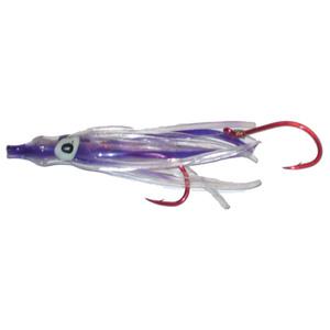Rocky Mountain Tackle Signature Squid Rigged Hoochie/Squid - UV Purple Haze, 1-1/2in