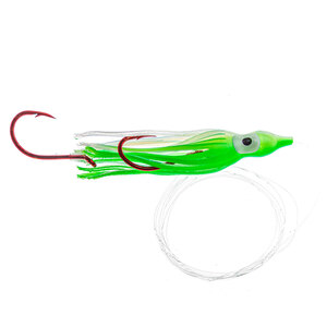 Rocky Mountain Tackle Signature Squid Skirt - UV Green Cotton Candy, 1.5in