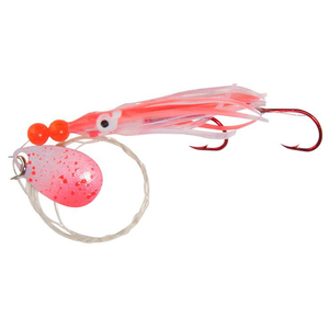 Rocky Mountain Tackle Super Squid Rigged Squid - UV Green, 1-1/2in
