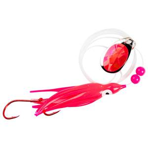 Rocky Mountain Tackle Super Squid Rigged Squid - Double Glow Pink, 1-1/2in