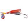 Rocky Mountain Tackle Super Squid Rigged Squid - UV Orange Moon Splatter, 1-1/2in - UV Orange Moon Splatter