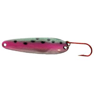 Rocky Mountain Tackle UV Viper Trolling Spoon - UV Rainbow Trout, 2-3/8in
