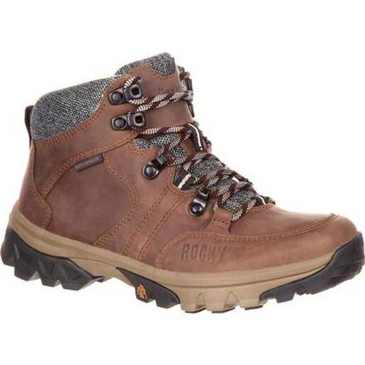 Rocky Women's Endeavor Point Waterproof Mid Hiking Boots - Brown 6