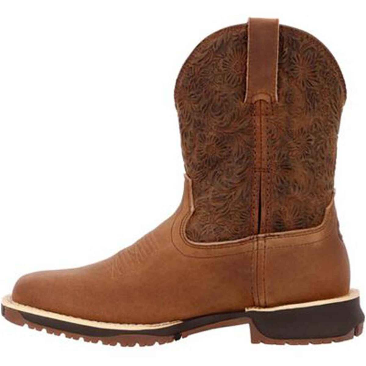 Rocky Women's Rosemary Soft Toe Waterproof 9in Western Work Boots Rocky Women's Rosemary Soft Toe Waterproof 9in Western Work Boots
