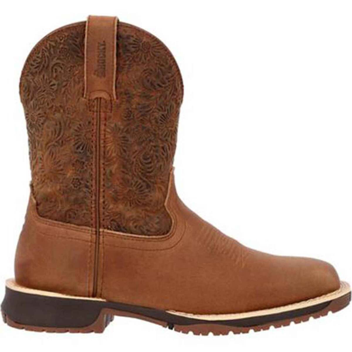 Rocky Women's Rosemary Soft Toe Waterproof 9in Western Work Boots Rocky Women's Rosemary Soft Toe Waterproof 9in Western Work Boots