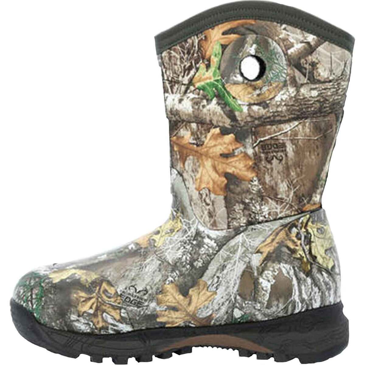 Rocky Youth Spike Insulated Waterproof 400g Rubber Pull On Boots Rocky Youth Spike Insulated Waterproof 400g Rubber Pull On Boots