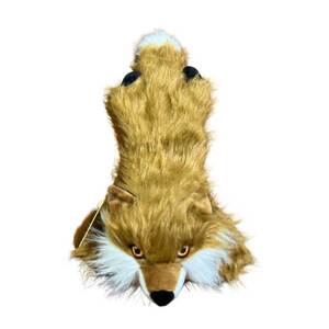 ROCT Outdoor Lazy Fox Unstuffed Plush Dog Toy
