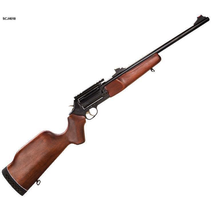 Rossi Circuit Judge Polished Black Revolver Rifle - 45 (Long) Colt - 18.5in - Brown Rossi Circuit Judge Polished Black Revolver Rifle - 45 (Long) Colt - 18.5in - Brown