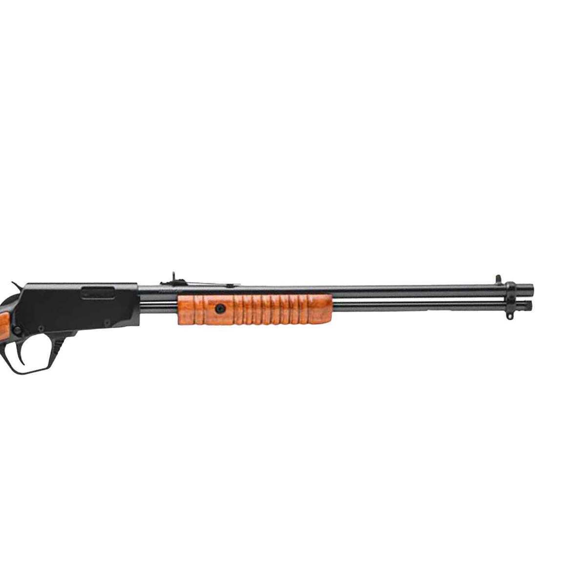 Rossi Gallery Black Pump Action Rifle - 22 WMR (22 Mag) - 20in - Black Rossi Gallery Black Pump Action Rifle - 22 WMR (22 Mag) - 20in - Black