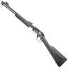 Rossi Gallery Polished Black Oxide Rattlesnake Engraved Pump Action Rifle - 22 Long Rifle - 18in - Black