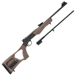 Rossi Matched Pair Tan/Black Break Action Rifle - 22 Long Rifle/410