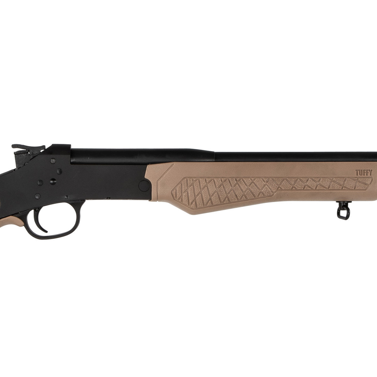 Rossi Matched Pair Tan/Black Break Action Rifle - 22 Long Rifle/410 - Tan Rossi Matched Pair Tan/Black Break Action Rifle - 22 Long Rifle/410 - Tan