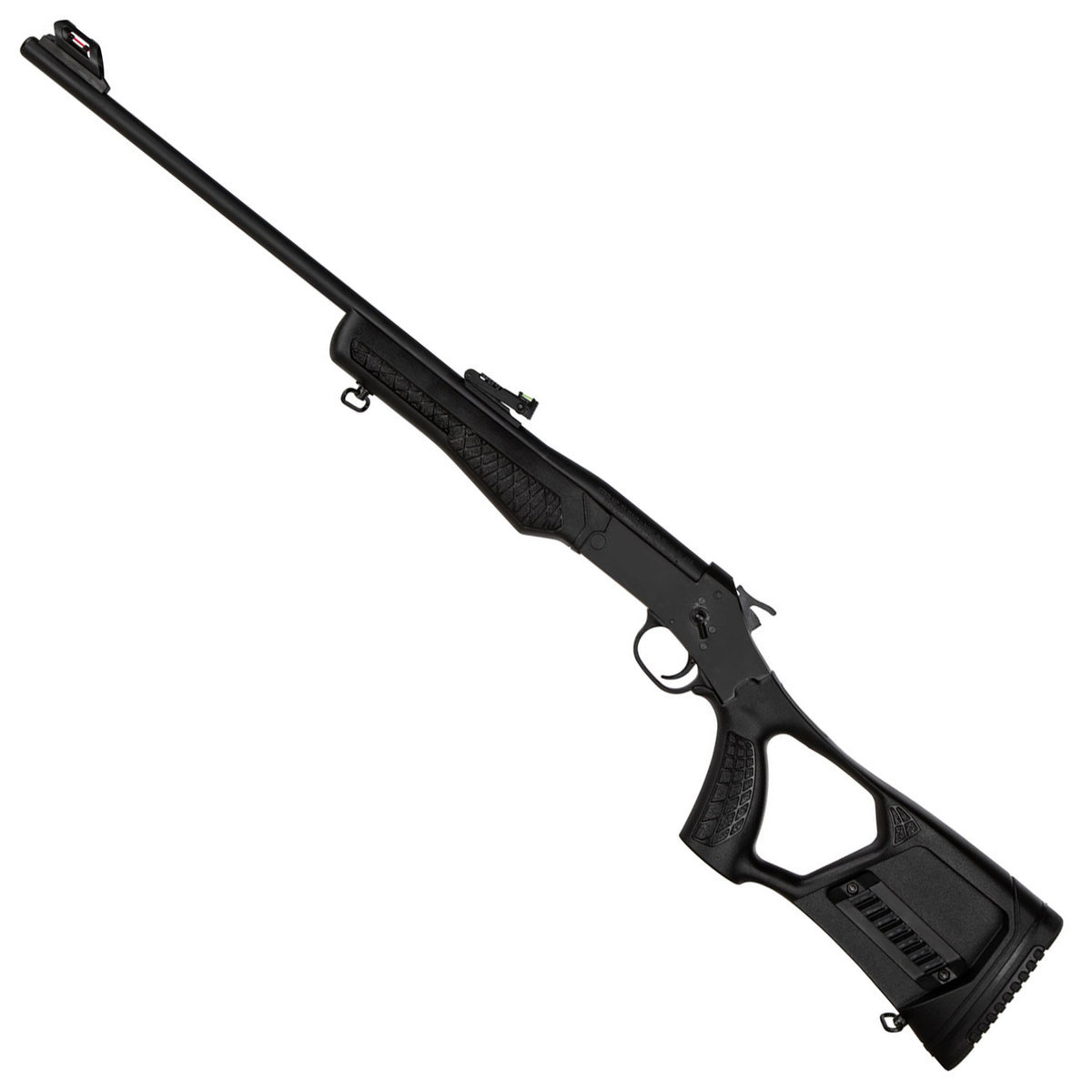 Rossi Matched Pair Compact Black Break Action Rifle - 22 WMR (22 Mag)/410 - Black Rossi Matched Pair Compact Black Break Action Rifle - 22 WMR (22 Mag)/410 - Black