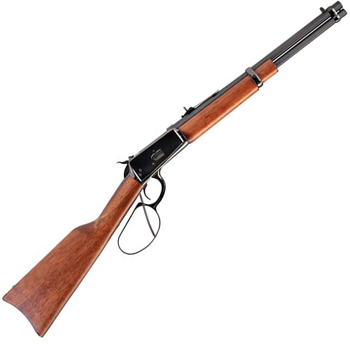 Rossi Model 92 Carbine Blued Lever Action Rifle - 45 (Long) Colt - 16in - Brown Rossi Model 92 Carbine Blued Lever Action Rifle - 45 (Long) Colt - 16in - Brown