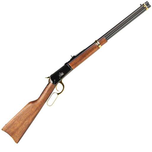 Rossi R92 Gold Brazilian Hardwood Lever Action Rifle - 44 Magnum - 20in - Brown image