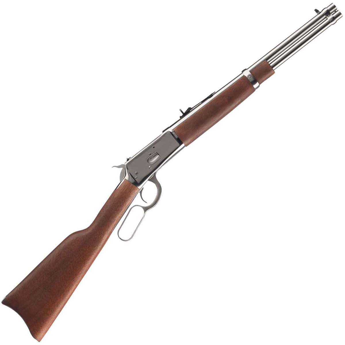 Rossi R92 Stainless Lever Action Rifle - 45 (Long) Colt - 16in - Brown Rossi R92 Stainless Lever Action Rifle - 45 (Long) Colt - 16in - Brown