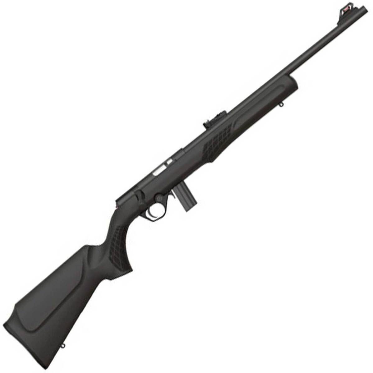 22 Mag Long Rifle Rossi RB22 Matte Black Bolt Action Rifle - 22 Long Rifle - 16in ...