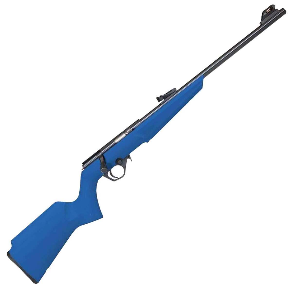 Rossi RB22 Compact Matte Black/Blue Bolt Action Rifle - 22 Long Rifle - 16in - Blue Rossi RB22 Compact Matte Black/Blue Bolt Action Rifle - 22 Long Rifle - 16in - Blue