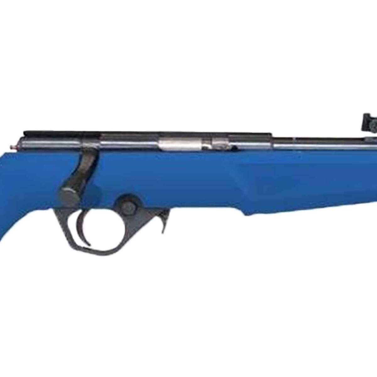 Rossi RB22 Compact Matte Black/Blue Bolt Action Rifle - 22 Long Rifle - 16in - Blue Rossi RB22 Compact Matte Black/Blue Bolt Action Rifle - 22 Long Rifle - 16in - Blue