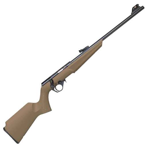 Rossi RB22 Compact Matte Black/Tan Bolt Action Rifle - 22 Long Rifle - 16in - Tan image