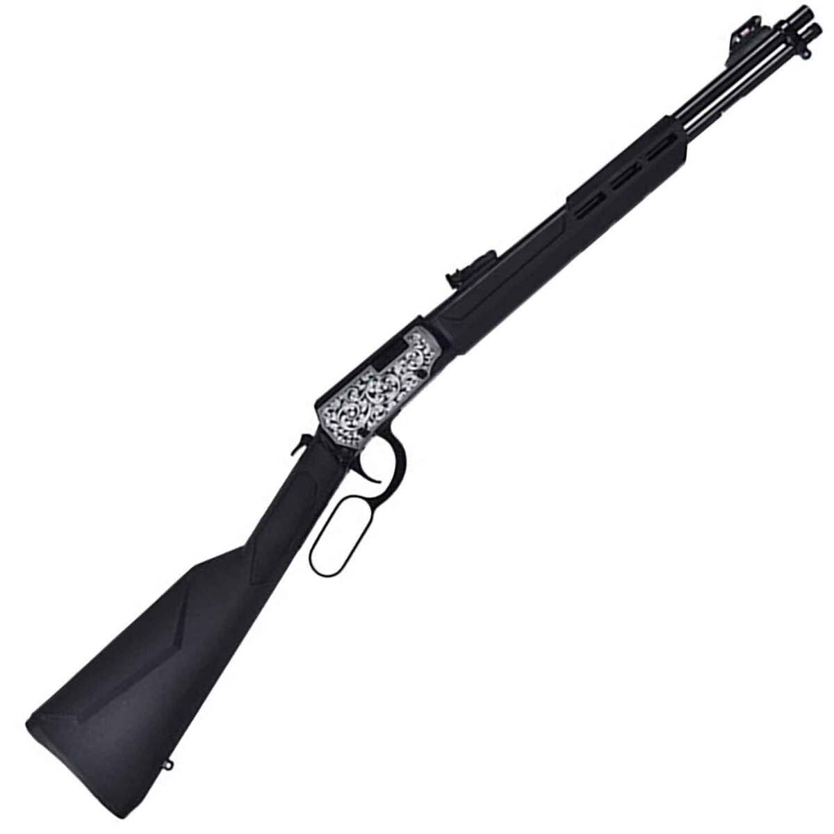 Rossi Rio Bravo Black Lever Action Rifle - 22 Long Rifle - 18in ...