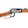 Rossi Rio Bravo Blued Lever Action Rifle - 22 Long Rifle - 18in - Brown