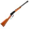 Rossi Rio Bravo German Beechwood Lever Action Rifle - 22 Long Rifle - 18in - Brown