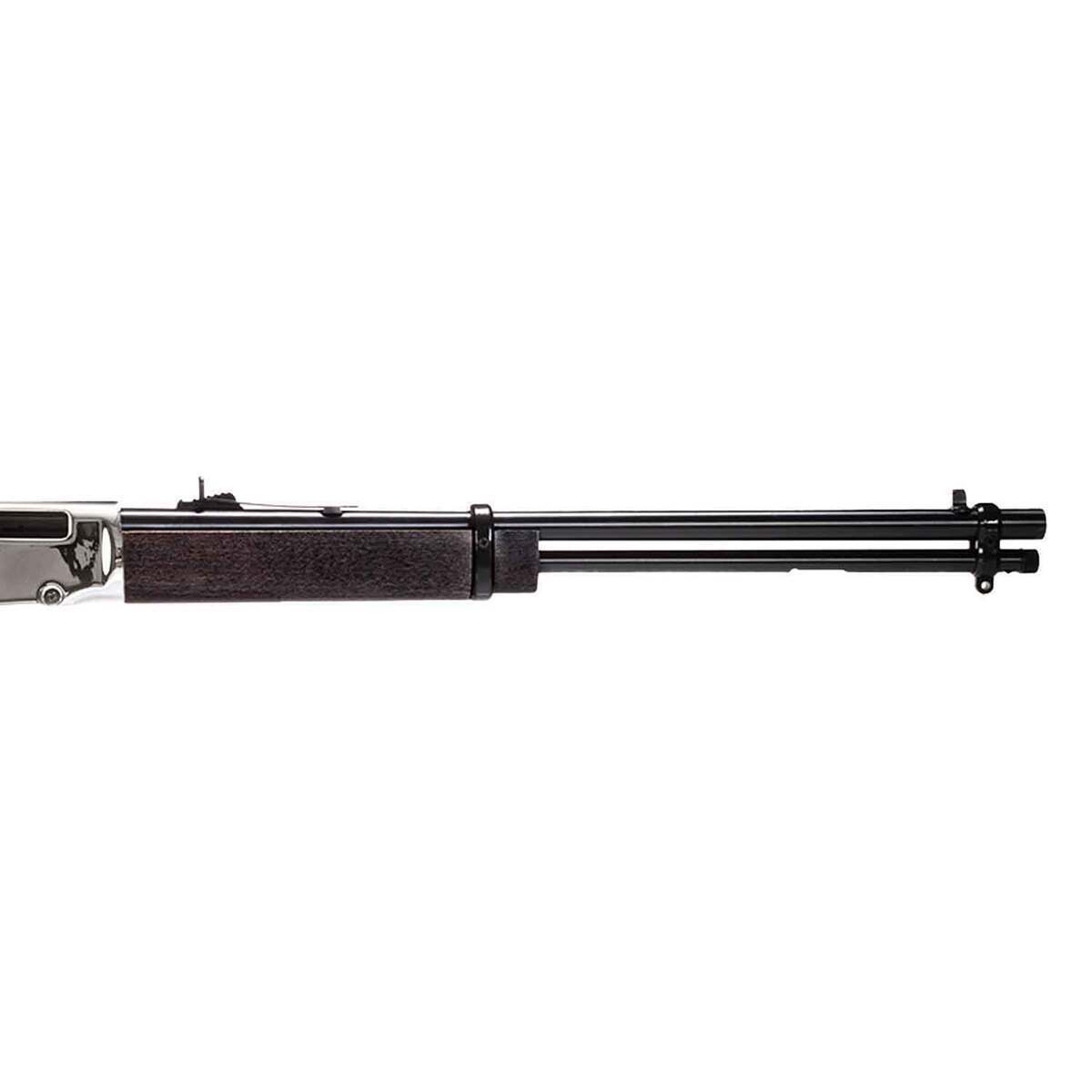 Rossi Rio Bravo 22 Long Rifle Nickel Lever Action Rifle - 18in Rossi Rio Bravo 22 Long Rifle Nickel Lever Action Rifle - 18in
