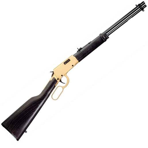 Rossi Rio Bravo Polished Black Hardwood Lever Action Rifle - 22 Long Rifle - 18in - Black image