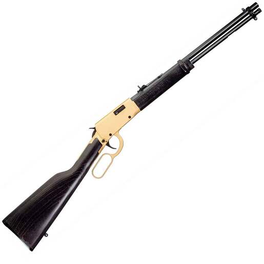 Rossi Rio Bravo 22 Long Rifle Polished Black Hardwood Lever Action Rifle – 18in – Black
