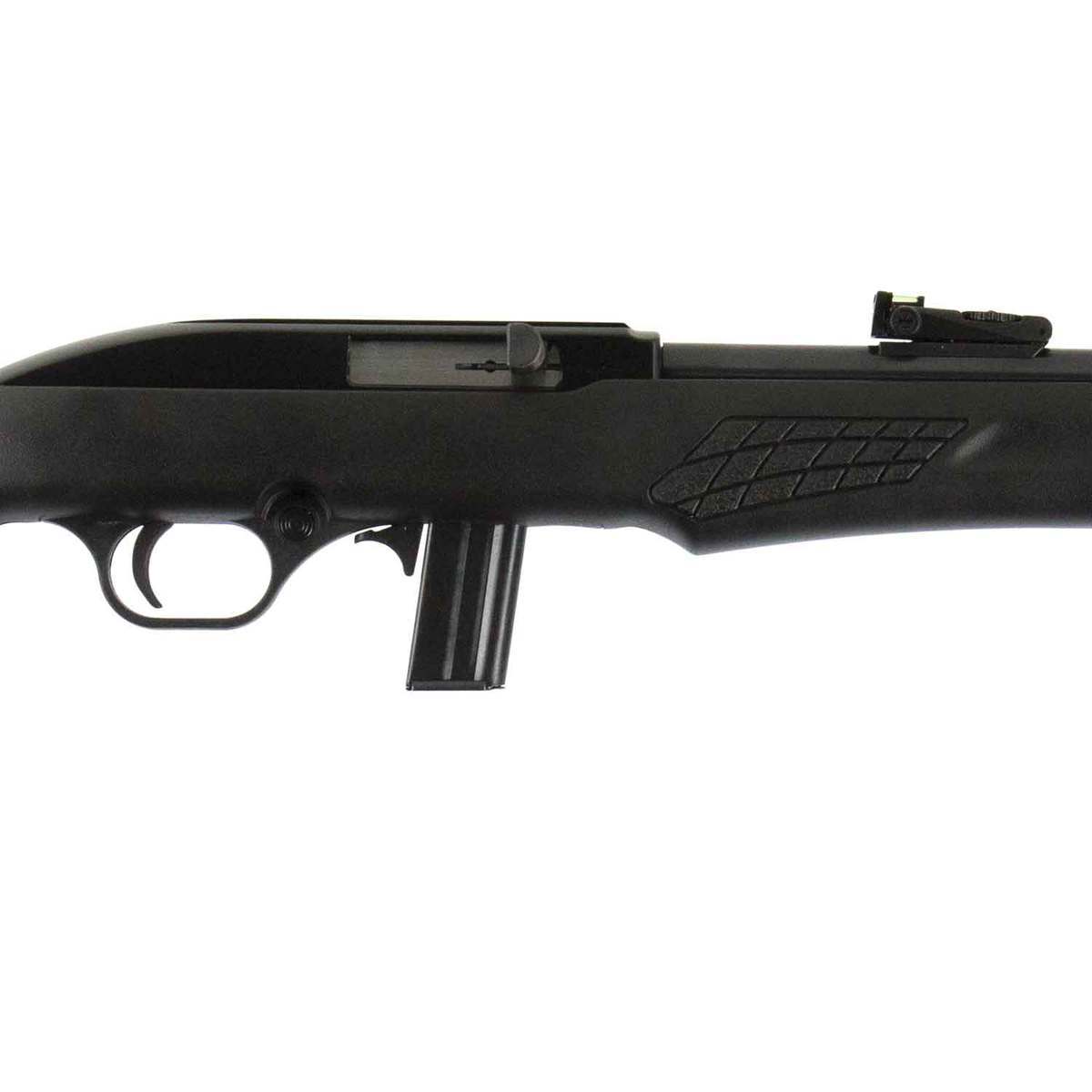 Rossi RS22 22 Long Rifle Black Semi Automatic Rifle - 10+1 Rounds - Black Rossi RS22 22 Long Rifle Black Semi Automatic Rifle - 10+1 Rounds - Black