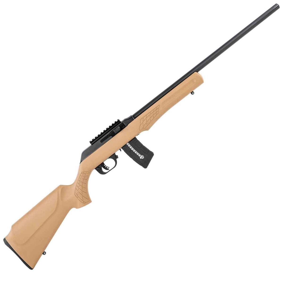 Rossi RS22 Fixed Monte Carlo Tan Semi Automatic Rifle - 22 WMR (22 Mag) - 18in - Tan Rossi RS22 Fixed Monte Carlo Tan Semi Automatic Rifle - 22 WMR (22 Mag) - 18in - Tan