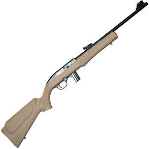 Rossi RS22 Black/FDE Semi Automatic Rifle - 22 Long Rifle - 18.5in