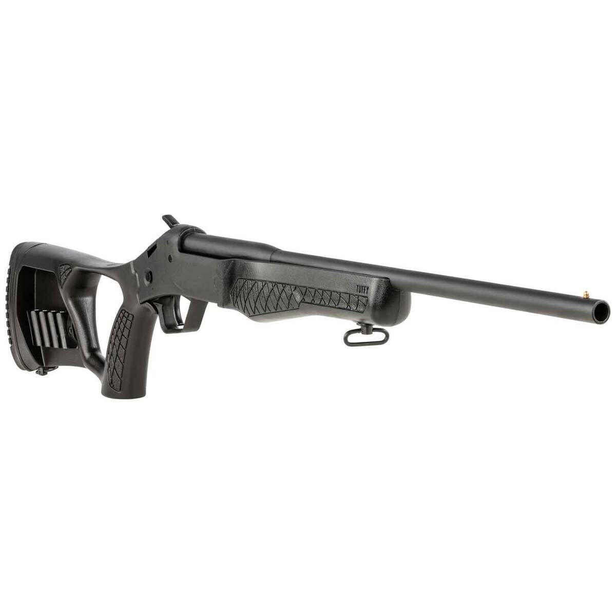Rossi Tuffy Matte Black 410 Gauge 3in Single Shot Shotgun - 18.5in - Black Rossi Tuffy Matte Black 410 Gauge 3in Single Shot Shotgun - 18.5in - Black