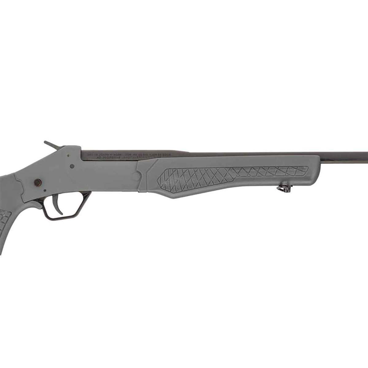 Rossi Tuffy Matte Gray 410 Gauge 3in Single Shot Shotgun - 18.5in - Gray Rossi Tuffy Matte Gray 410 Gauge 3in Single Shot Shotgun - 18.5in - Gray