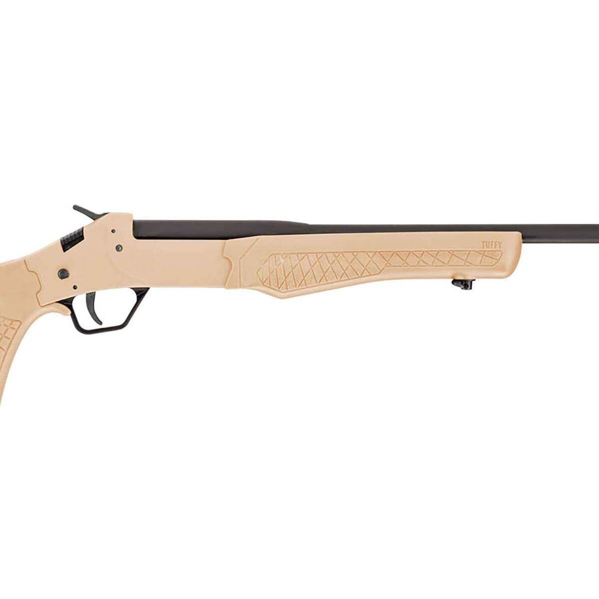 Rossi Tuffy Tan 410 Gauge 3in Single Shot Shotgun - 18.5in - Tan Rossi Tuffy Tan 410 Gauge 3in Single Shot Shotgun - 18.5in - Tan