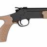 Rossi Tuffy Thumbhole Stock Black/Tan 410ga 3in Single Shot Shotgun - 18.5in - Black/Tan