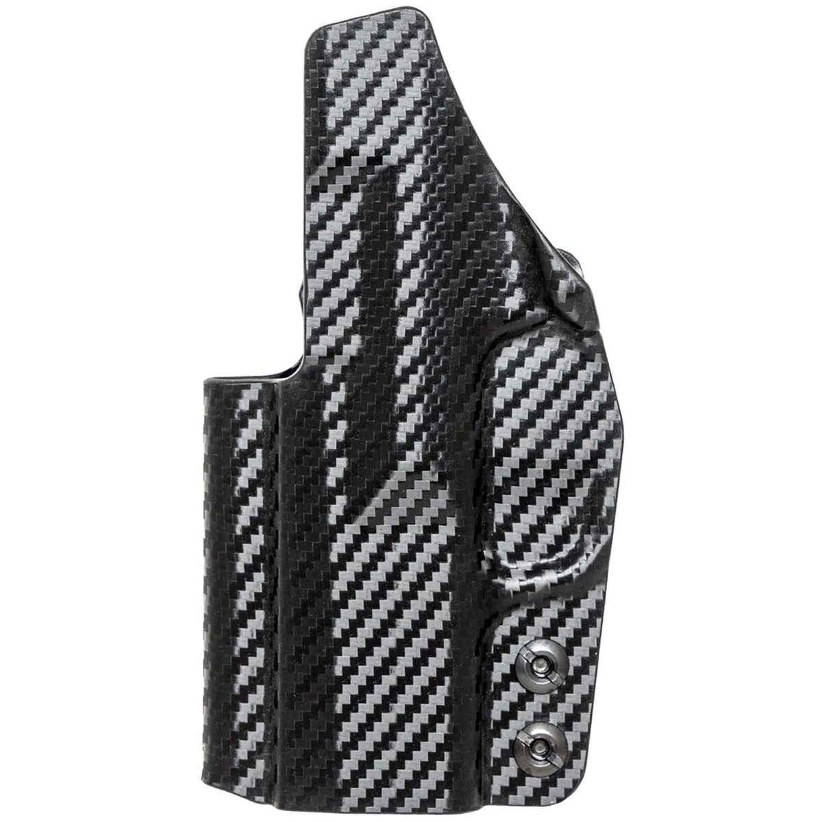Rounded Gear Springfield Hellcat Pro Inside the Waistband Right Holster - Carbon Fiber Black Rounded Gear Springfield Hellcat Pro Inside the Waistband Right Holster - Carbon Fiber Black