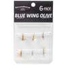 RoundRocks Blue Wing Olive Fly Assortment - 6 Pack