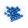Brass Beads Blue 4.8mm - Metallic Blue 4.8mm
