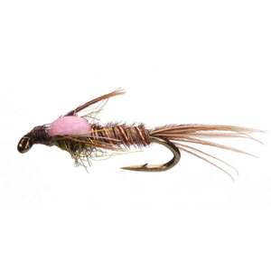 RoundRocks Cracked Pheasant Tail Fly - Size 18, 6 Pack