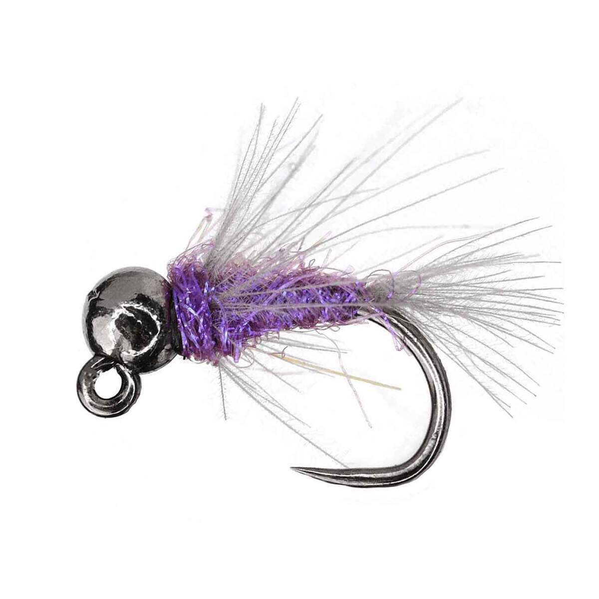 RoundRocks Duck Butt Fly - 6 Pack - Purple 14 by Sportsman's Warehouse