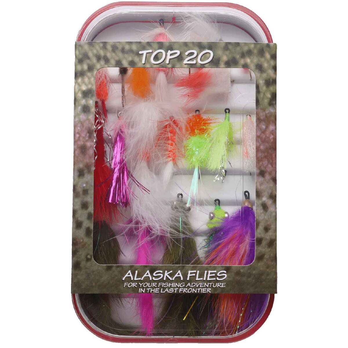 RoundRocks Top 20 Alaska Flies Assortment | Sportsman's Warehouse
