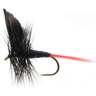 RoundRocks Gnat Dry Fly - Black, Size 12, 12Pk - Black 12