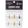 RoundRocks Hares Ears Fly Assortment - 6 Pack