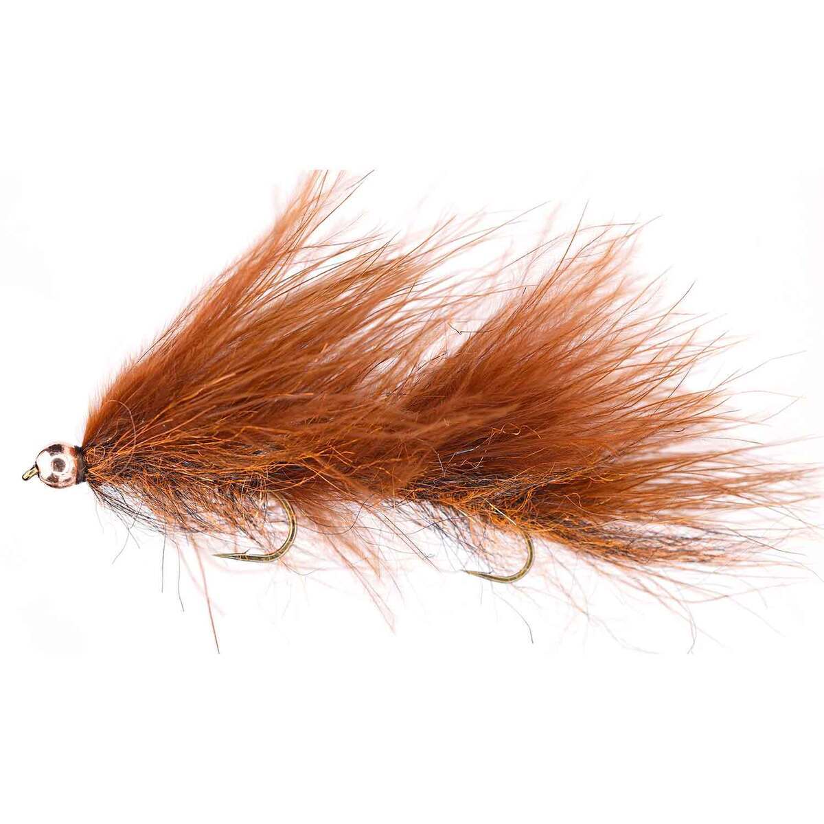 RoundRocks Kohn's Leech Streamer Fly - Rusty, Size10 | Sportsman's ...