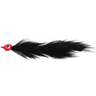 RoundRocks Lead Eye Bunny Leech Streamer Fly - Black, Size 2 - Black 2