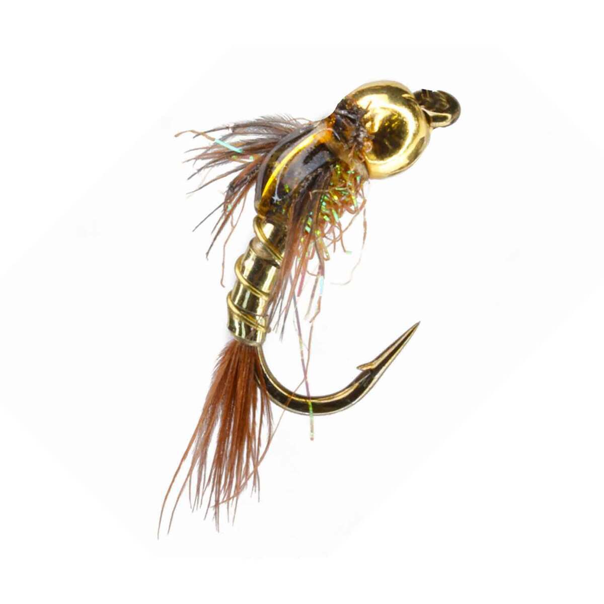 RoundRocks Lightning Bug Fly - Gold, Size 14, 6pk | Sportsman's Warehouse