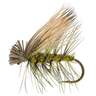 RoundRocks Elk Hair Caddis Dry Fly - Olive, Size 16, 12Pk - Olive 16