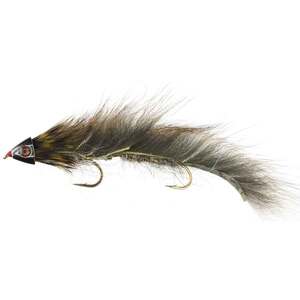 RoundRocks Olive Squirrel Bait Streamer Fly - Size 10